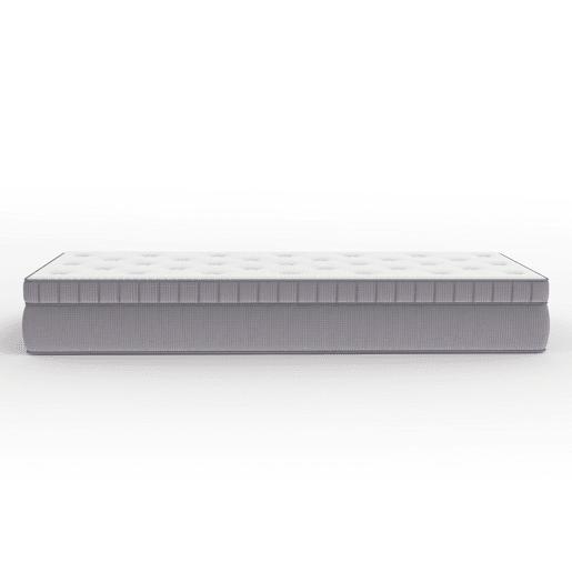 Colchão de molas 160x200 - 7 zonas, espuma confortável, ergonómico, H3, 25 cm - Branco