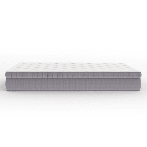Colchão de molas 180x200 cm - 7 zonas, espuma confortável, ergonómico, H3, 25 cm - Branco