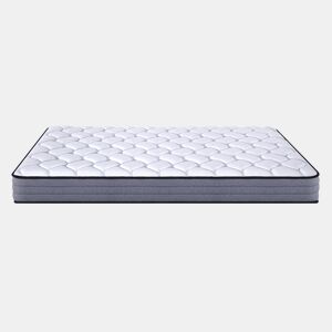 Colchão de molas ensacadas 160x200 - H3 7 zonas, 1000 molas, capa Lyocell - Branco