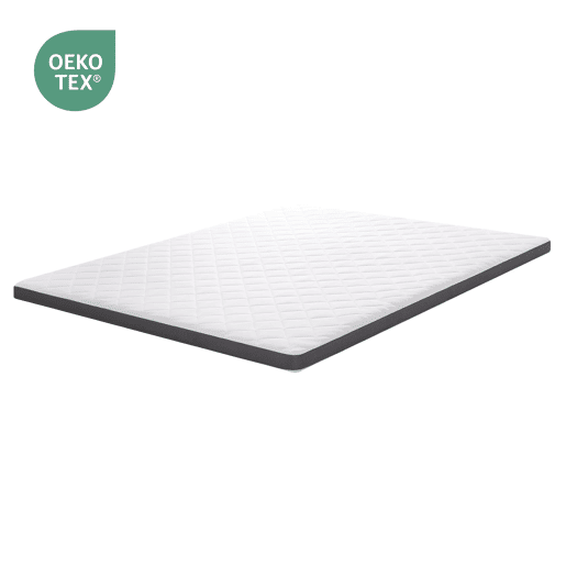 Colchão de molas 160x200 cm - Conforto H3, espuma 7 zonas, suporte lombar - Branco
