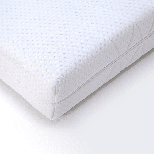 Colchão de molas 120x200 cm - Molas ensacadas, 7 zonas ergonómicas, H3, certificado Öko-Tex - Branco