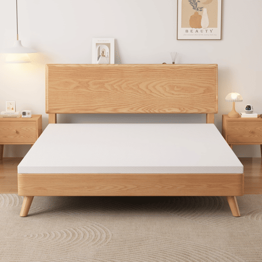 Colchão de molas 140x200 cm - Conforto H3, certificado Oeko TEX, lavável, altura 5 cm - Branco
