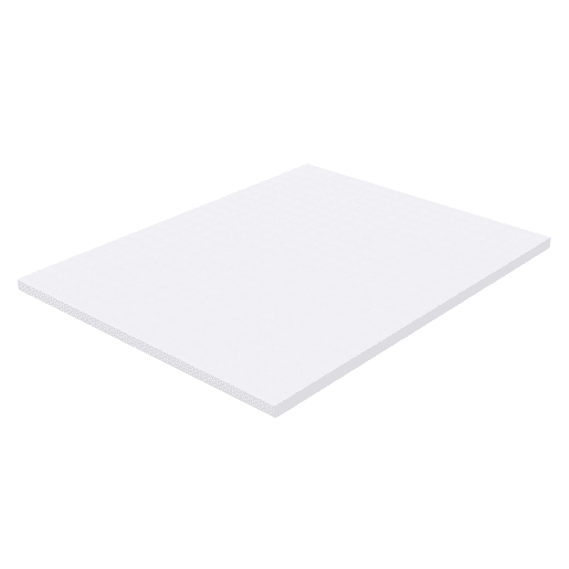 Colchão de molas 140x200 cm - Conforto H3, certificado Oeko TEX, lavável, altura 5 cm - Branco