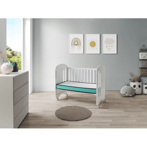 Colchão de berço 60X120X11 CM CONFORT SUPER - Respirável, ergonómico
