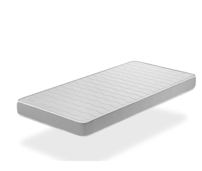 Colchon cuna 60x120 shira baby espuma, altura 11 cm, transpirable, anti bacteriano y ergonómico