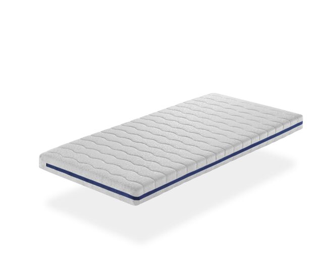 Colchon cuna 70x140 zoe espuma, altura 11 cm, transpirable y desenfundable. firmeza ideal para bebes