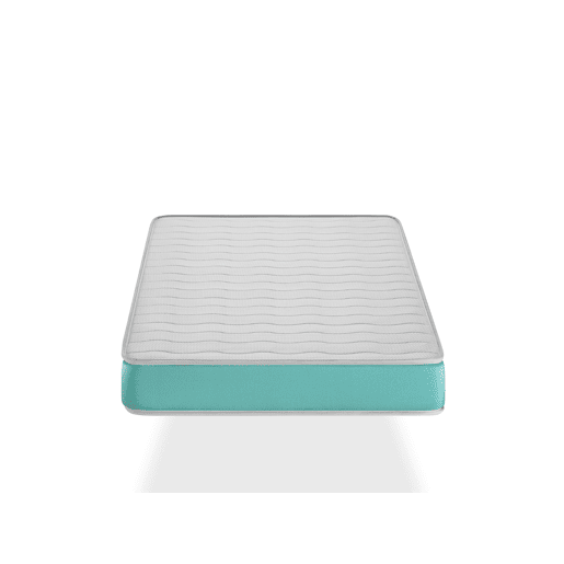 Colchão de berço 60X120 Espuma ELYNA, Altura 11 CM, respirável e ergonómico. Firmeza ideal para bebês