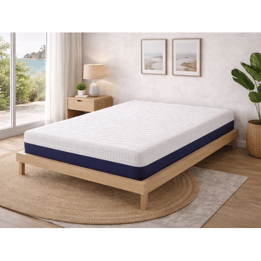 Colchão de espuma SONHO BRYCE 140x200 cm u2013 Altura 20 cm com 5 cm de viscoelástica Altura 20 Respirável e adaptável