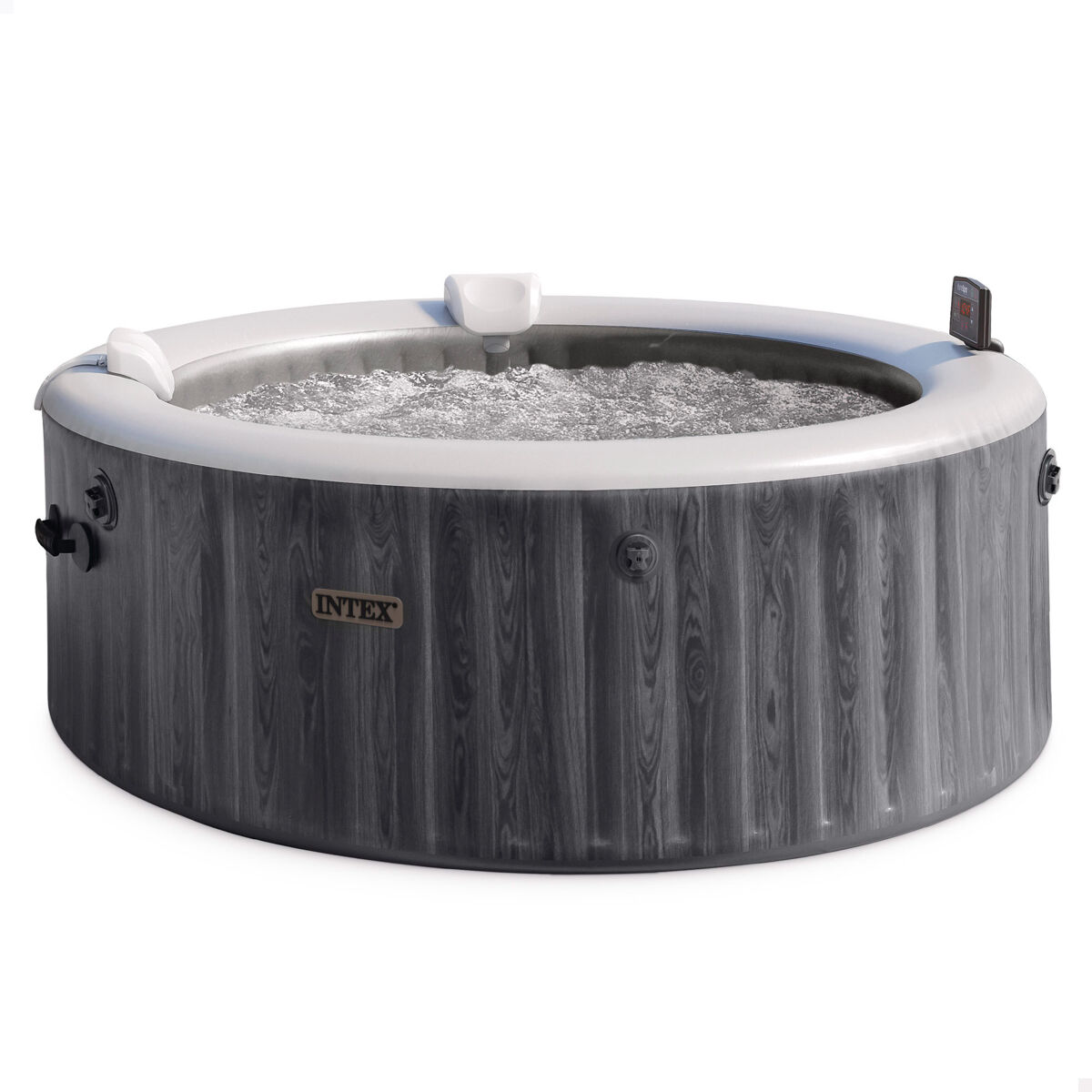 Spa hinchable intex bubble massage greywood deluxe 6 personas d216x71 cm