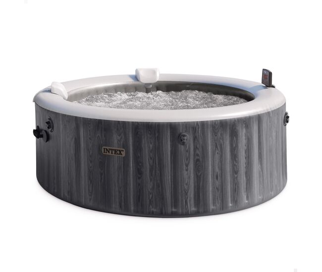 Spa hinchable intex bubble massage greywood deluxe 4 personas d196x71 cm