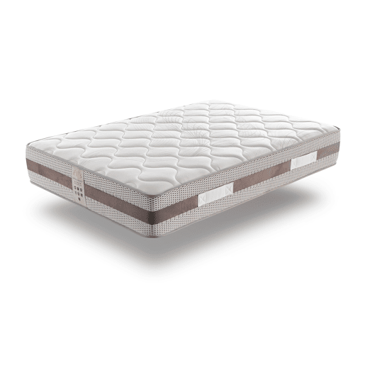 Colchão Viscoelástico 135x190 cm E-Imperial - Altura +- 28 cm - Alta firmeza - Tecido Imperial Stretch e acolchoamento Adapt+ para um descanso confortável e reparador - Borda 5D ultra-respirável