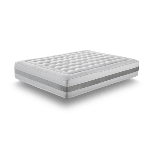Colchão Viscoelástico 105x200 cm Luxu - Altura +- 27 cm - Núcleo HR - Firmeza MédiaAlta - Sistema Estabilizador TST - Tecido Argentum Stretch com iões de prata antibacterianos