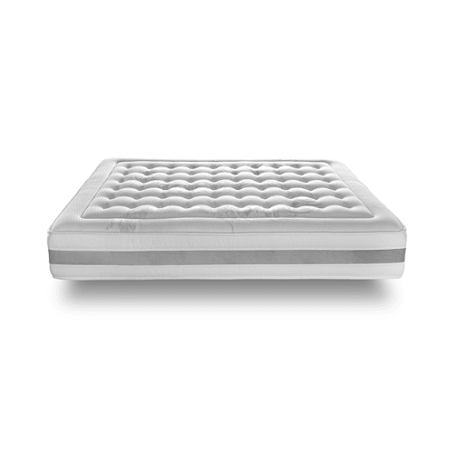 Colchão Viscoelástico 105x200 cm Luxu - Altura +- 27 cm - Núcleo HR - Firmeza MédiaAlta - Sistema Estabilizador TST - Tecido Argentum Stretch com iões de prata antibacterianos