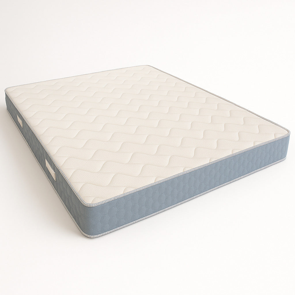 The white stone colchón ortopédico 180x200 cm con altura de 21 cm | ergonómico y transpirable | made in italy