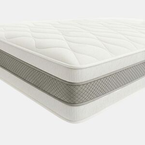 The White Stone Colchão 140x200 20 cm de alta firmeza | Made in Italy | Suporte firme para recuperação muscular ideal de desportistas e pessoas ativas