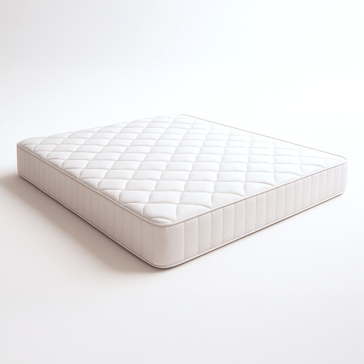 The white stone colchón ignífugo 160x190 en memory foam altura 20 cm | ortopédico | revestimiento anallérgico y antibacteriano | fabricado en italia