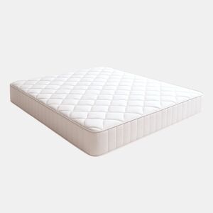 The White Stone Colchão Ignífugo 160x200 em Memory Foam Altura 20 cm | Ortopédico | Revestimento Hipoalergénico e Antibacteriano | Produzido em Itália