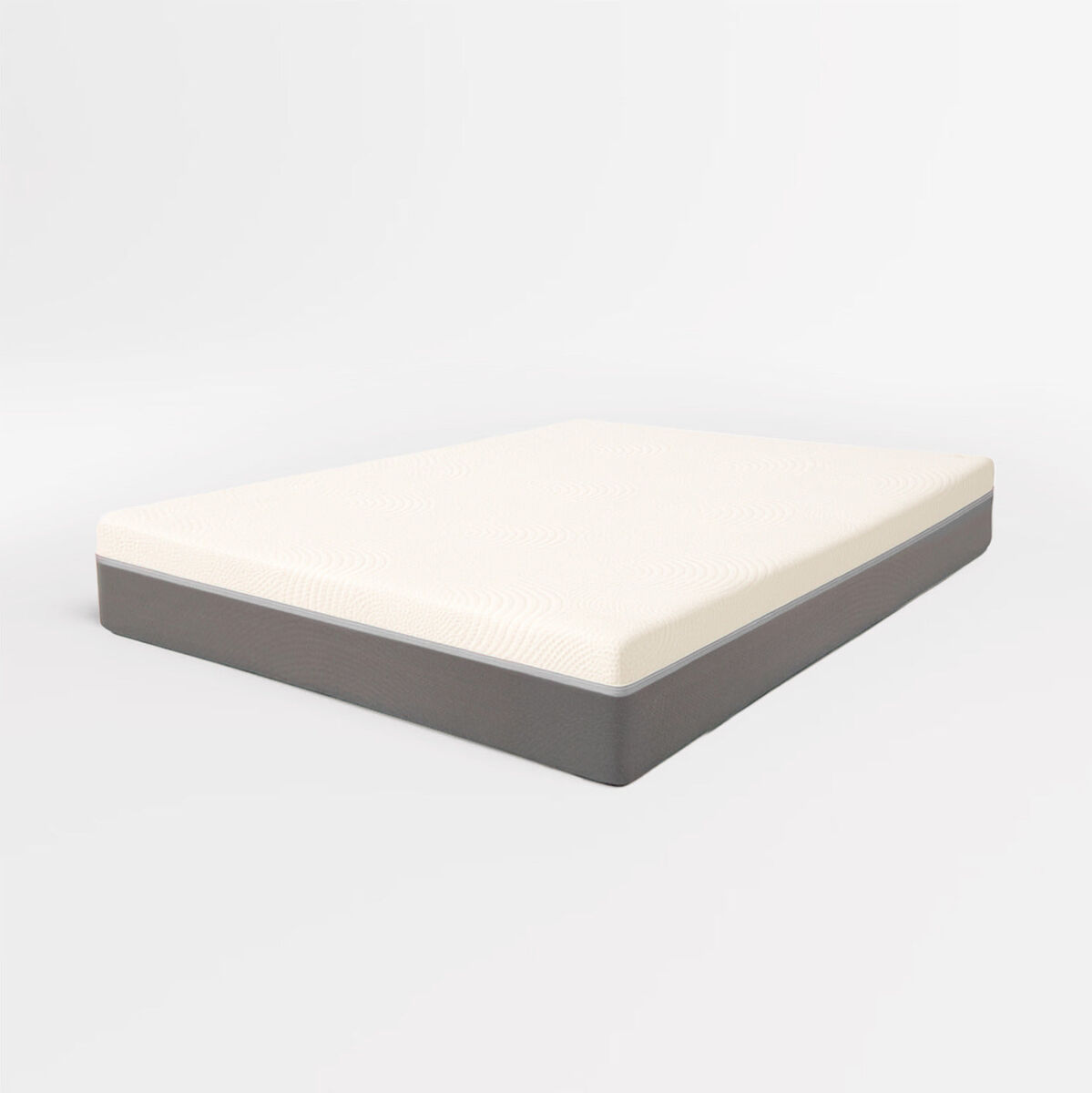 The white stone colchón 160x200 espuma viscoelástica y espuma waterfoam alto 22 cm | colchón ortopédico e hipoalergénico | desenfundable y