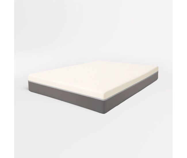 The white stone colchón 160x200 espuma viscoelástica y espuma waterfoam alto 22 cm | colchón ortopédico e hipoalergénico | desenfundable y