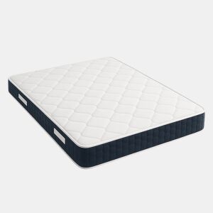 The White Stone Colchão 90x190 cm, Altura 30 cm, com Molas Ensacadas e Memory Foam | Antibacteriano e Respirável | Materiais Certificados Made in Italy