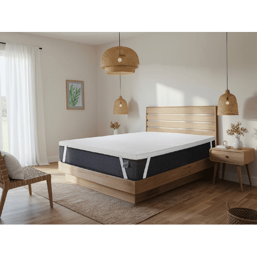 Topper de viscoelástico 090X180 cm ULISES SONHO Altura 5 Adaptável e respirável