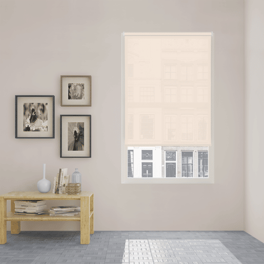 Estore de Rolo Easy Fix Screen Abertura 10% Bege 55 X 190cm Estore de Rolo Easy Fix Screen Abertura 10% Bege 55 X 190cm