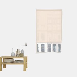 Estore de Rolo Easy Fix Screen Abertura 10% Bege 45 X 190cm
