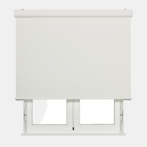 Estore de Rolo com sistema de mola con Cajón Opaco Branco 135 X 190cm