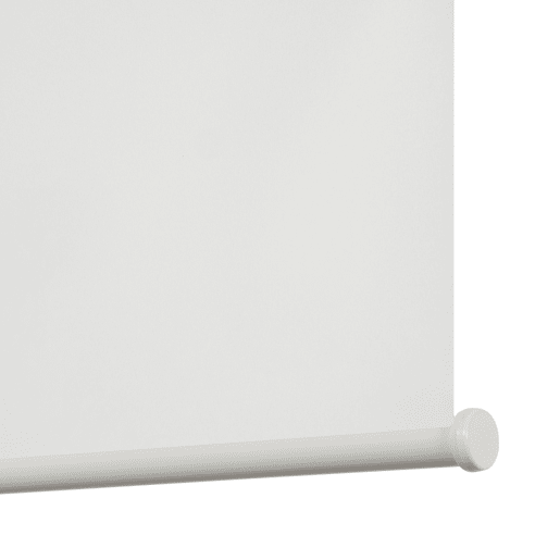 Estore de Rolo com sistema de mola con Cajón Opaco Branco 120 X 190cm