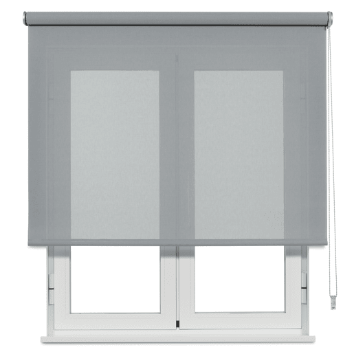 Estore de Rolo Screen Abertura 10% Perla Cinza 90 X 190cm Estore de Rolo Screen Abertura 10% Perla Cinza 90 X 190cm