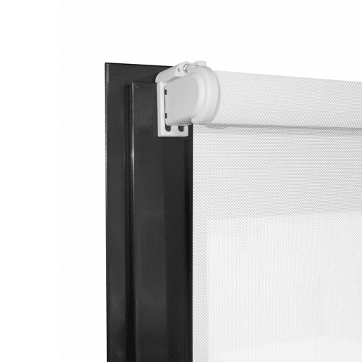 Estore de Rolo Easy Fix Screen Abertura 10% Branco 45 X 190cm