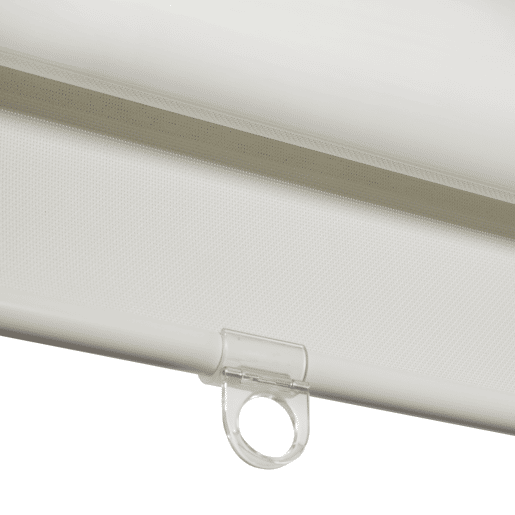Estore de rolo com sistema de mola com caixa Screen Abertura 10% Branco 135 X 190cm Estore de rolo com sistema de mola com caixa Screen Abertura 10% Branco 135 X 190cm