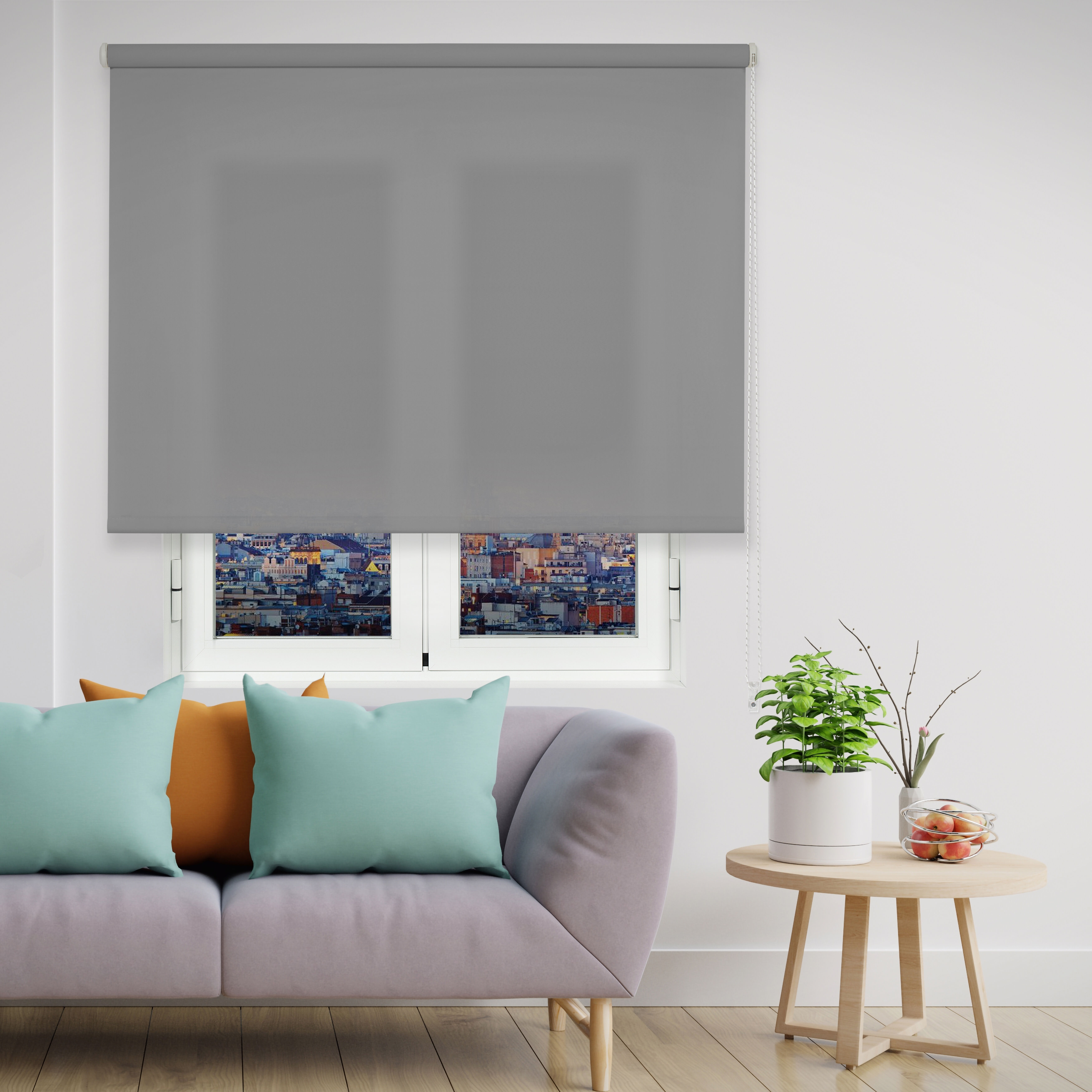 Estor Enrollable Traslúcido Básico