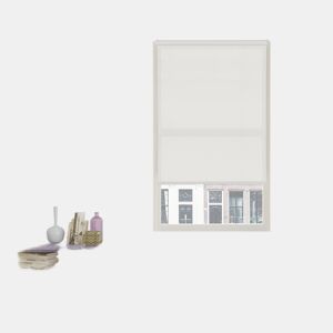 Estore de Rolo Easy Fix Translúcido Ecofuture Branco 45 X 190cm