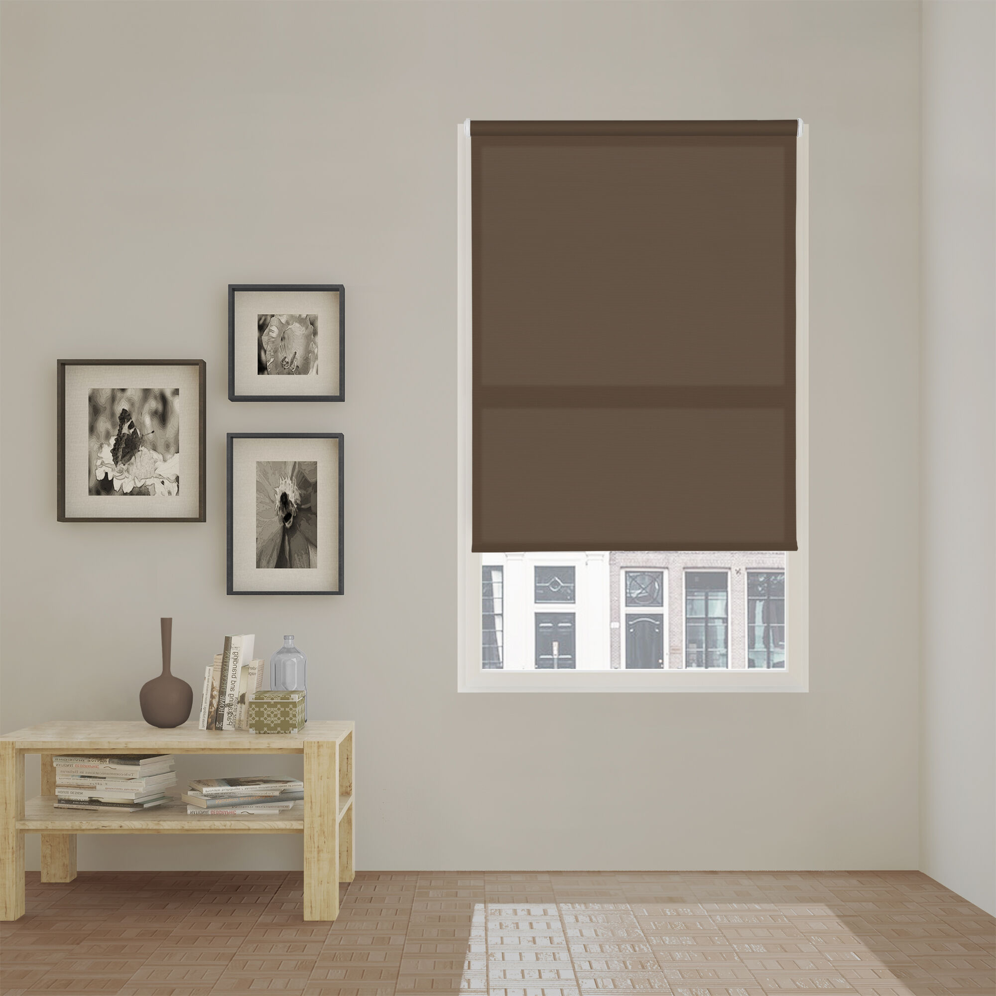 Estor Enrollable Traslúcido Ecológico