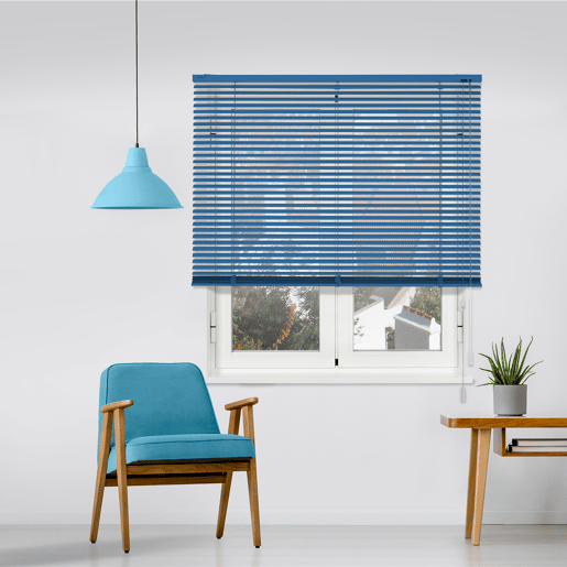 Veneziana de Aluminio 25mm Azul 135 X 175 Veneziana de Aluminio 25mm Azul 135 X 175
