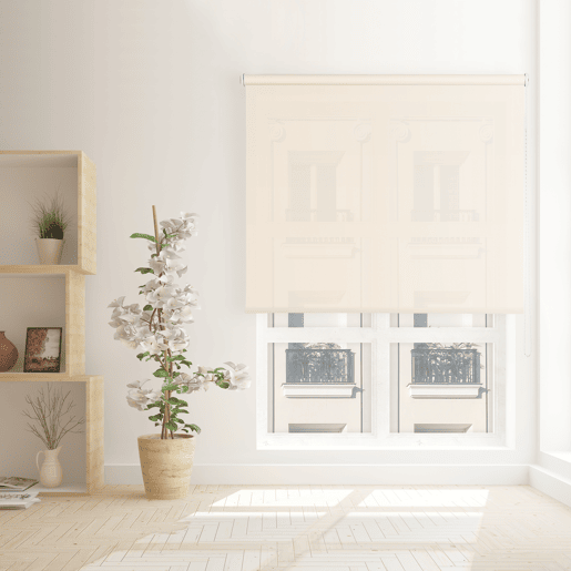 Estore de Rolo Screen Abertura 10% Bege 165 X 190cm Estore de Rolo Screen Abertura 10% Bege 165 X 190cm