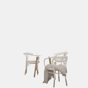 Estore de Rolo Translúcido Estampado Polar Branco 150 X 190cm