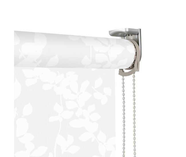 Enrollable Estor Enrollable Traslúcido Estampado Polar Blanco 75 X 190cm - Conforama
