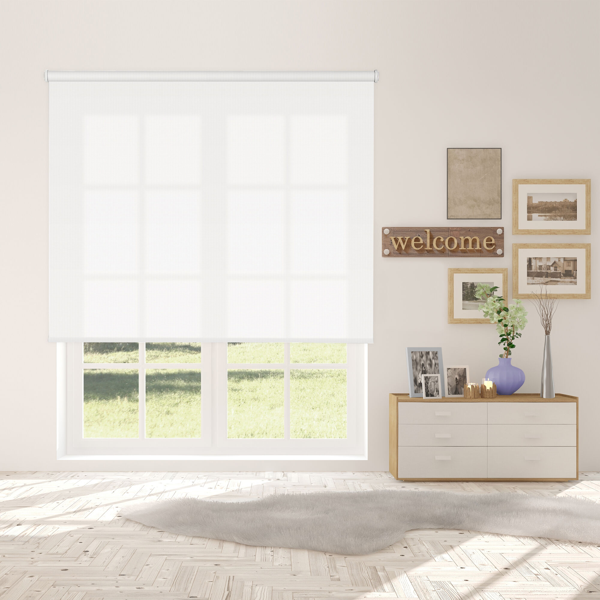 Estor Enrollable Traslúcido Shantung