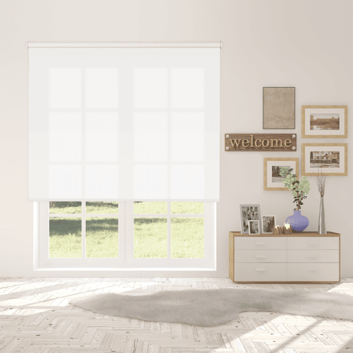 Estore de Rolo TranslĂșcido Shape Branco 90 X 250cm Estore de Rolo TranslĂșcido Shape Branco 90 X 250cm