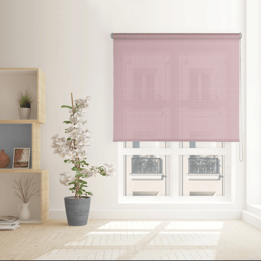 Estore de Rolo Screen Royal Abertura 8% Beje e Vermelho 120 X 250cm Estore de Rolo Screen Royal Abertura 8% Beje e Vermelho 120 X 250cm