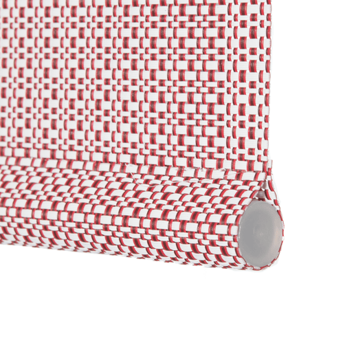 Estore de Rolo Screen Royal Abertura 8% Beje e Vermelho 120 X 250cm Estore de Rolo Screen Royal Abertura 8% Beje e Vermelho 120 X 250cm