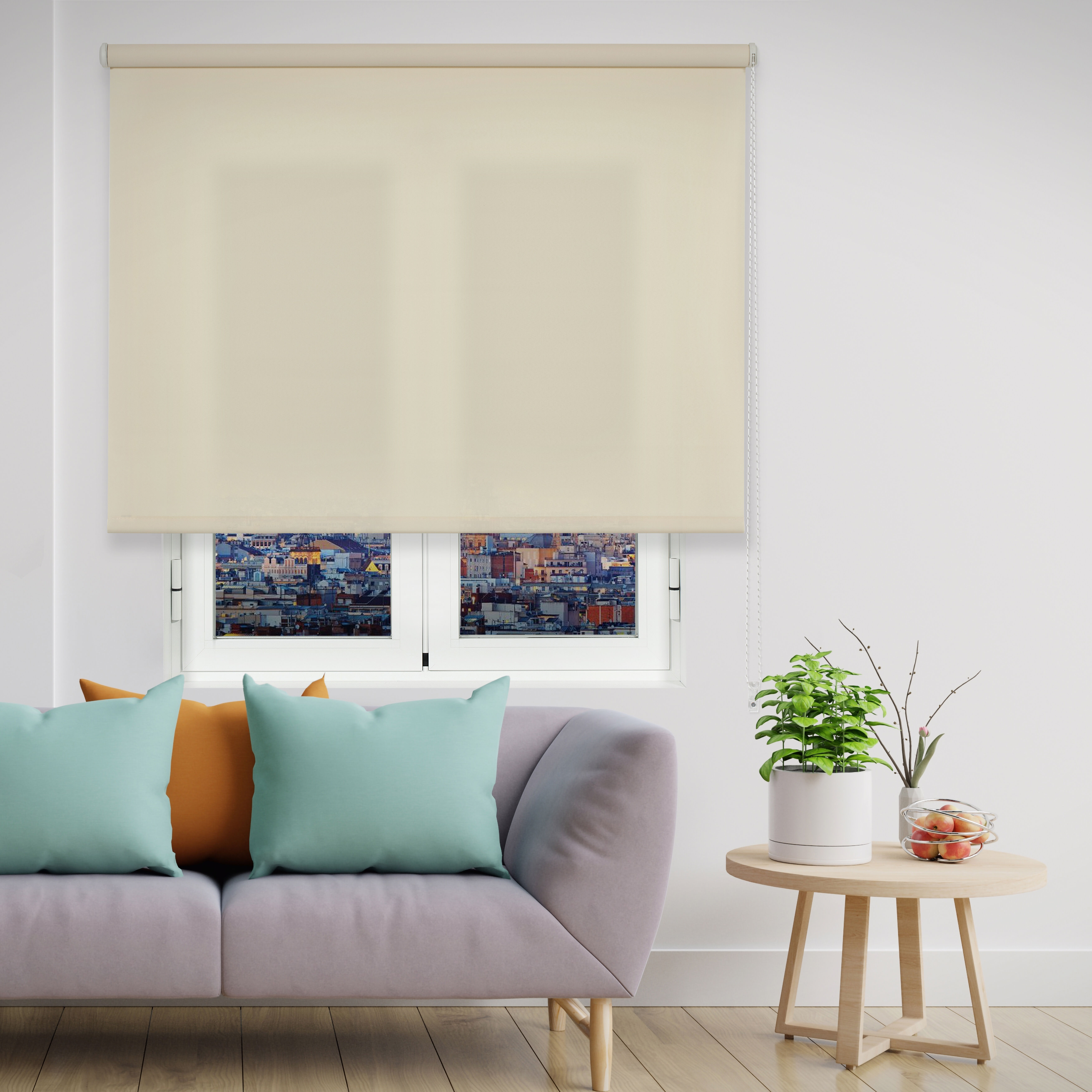 Estor Enrollable Traslúcido Básico