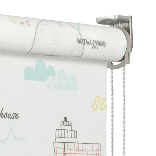 Estore de Rolo TranslĂșcido Sailor Branco 105 X 250cm Estore de Rolo TranslĂșcido Sailor Branco 105 X 250cm