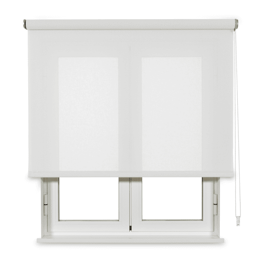 Estore de Rolo TranslĂșcido Cotton Branco 120 X 250cm Estore de Rolo TranslĂșcido Cotton Branco 120 X 250cm