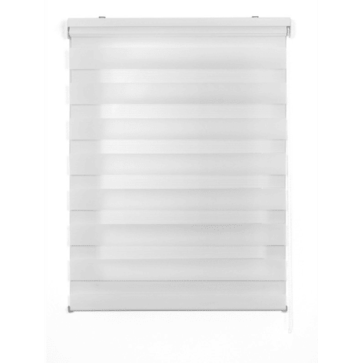 Estore Noite & Dia Branco 60X180cm Estore Noite & Dia Branco 60X180cm