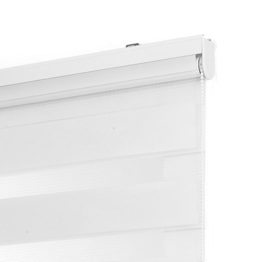 Estore Noite & Dia Branco 60X180cm Estore Noite & Dia Branco 60X180cm