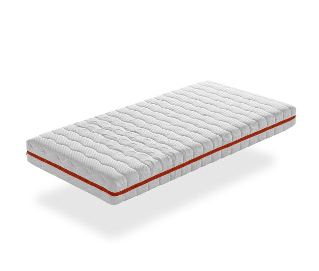 Colchón 70x160 cama infantil altura 18 cm gea espuma desenfundable, ideal para camas nido y tipo montessori