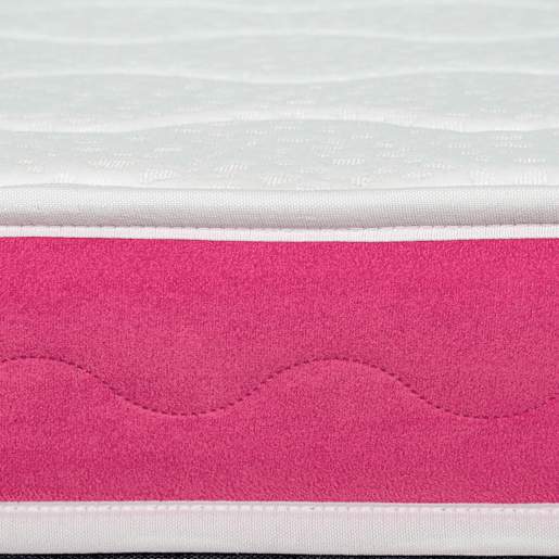 Colchão berço 67X137 CLOE Altura 10 cm Núcleo de espuma perfurada